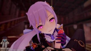 Genshin Impact – ?? Keqing?Sex Pole Dance? - ﻿3D animation on Crohasit